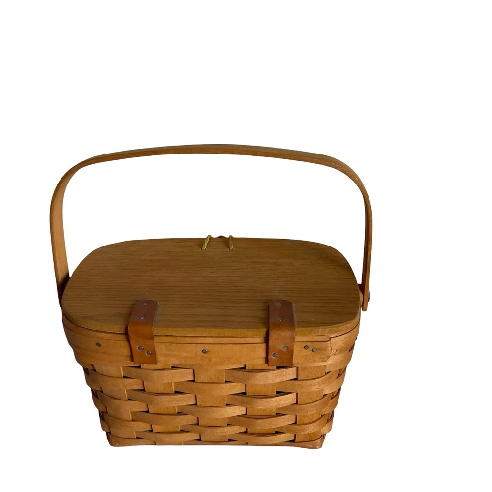 Vintage Longaberger Basket Purse - Picture 5 of 7